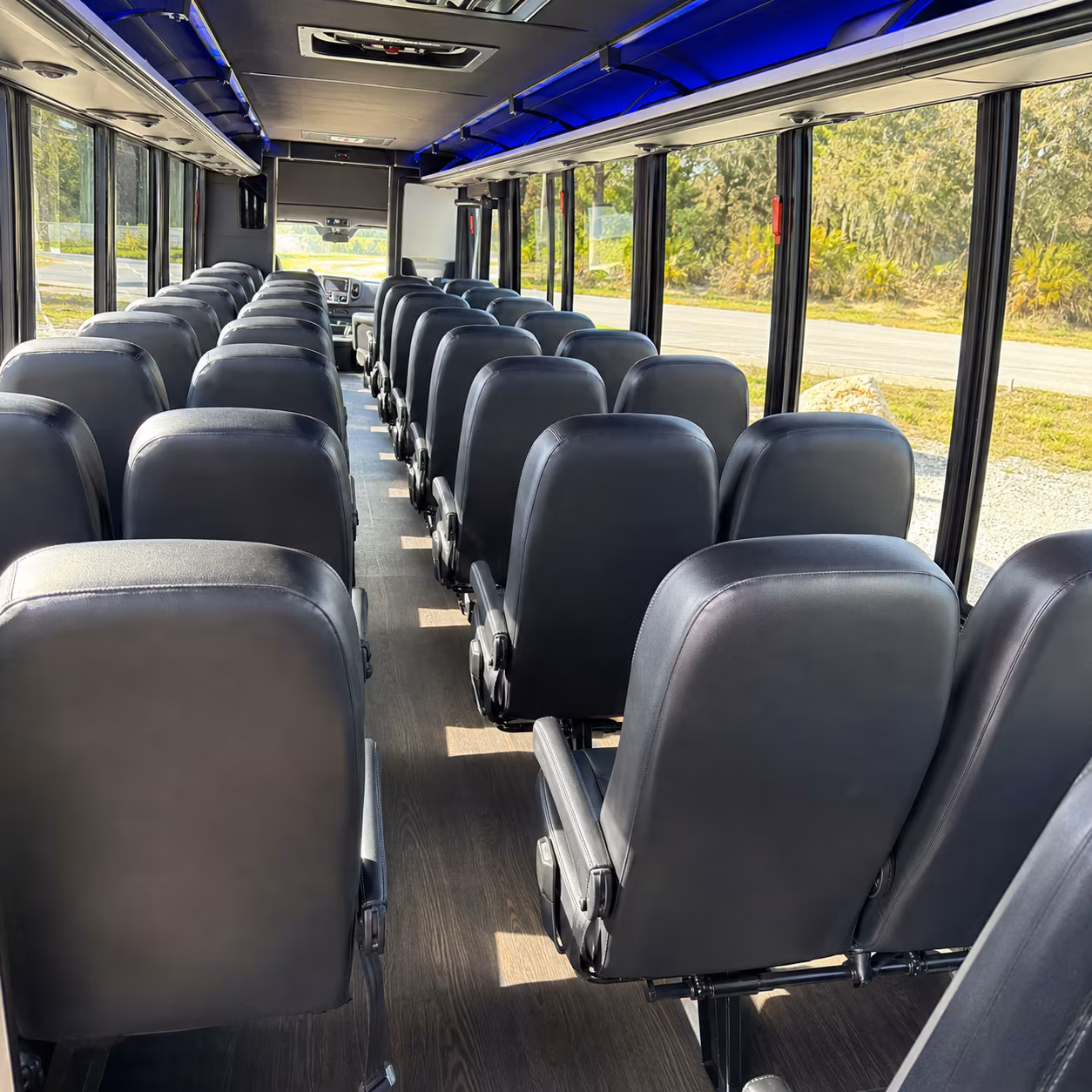 Hollywood Airport Shuttle & Transportation party bus exterior