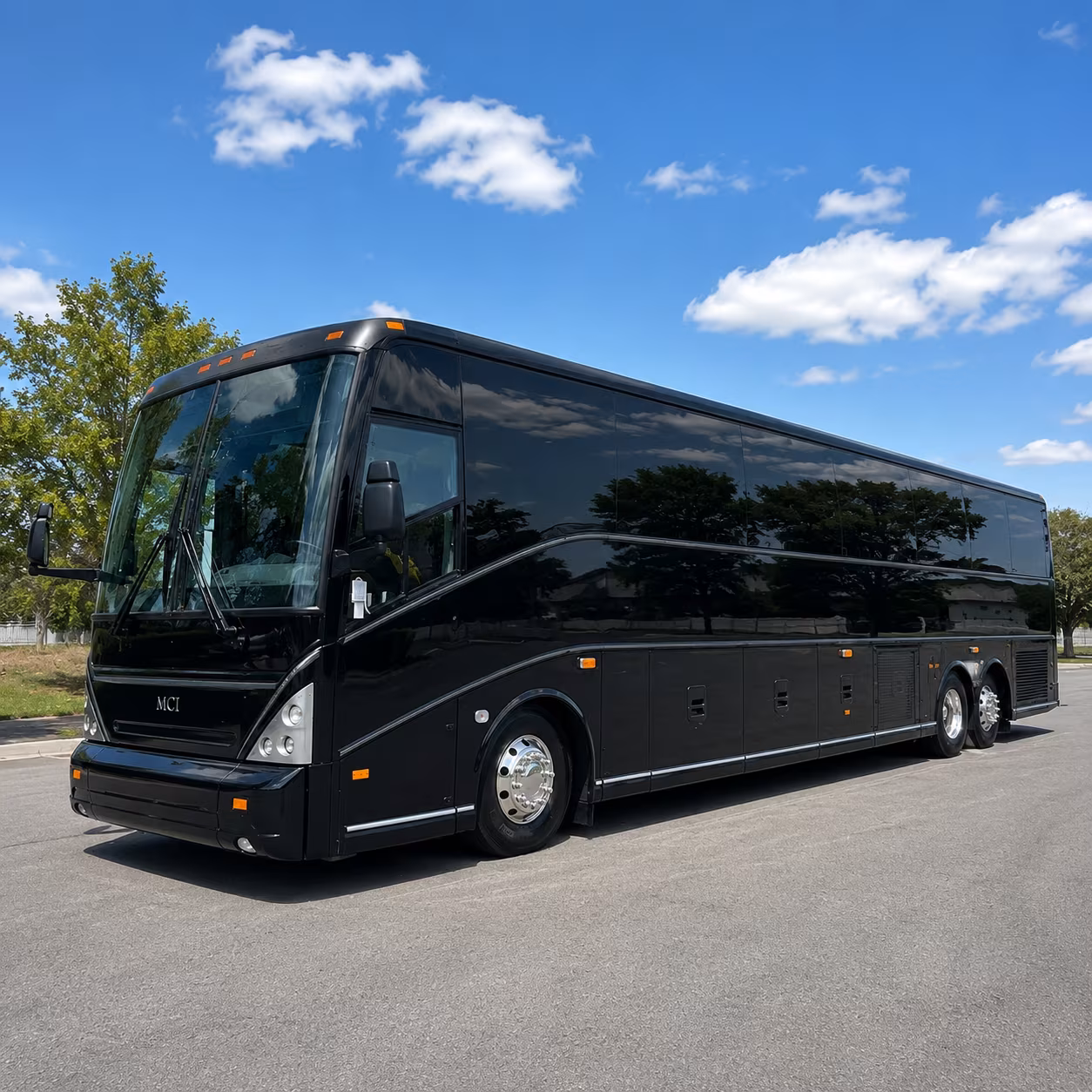 Hollywood Airport Shuttle & Transportation party bus exterior
