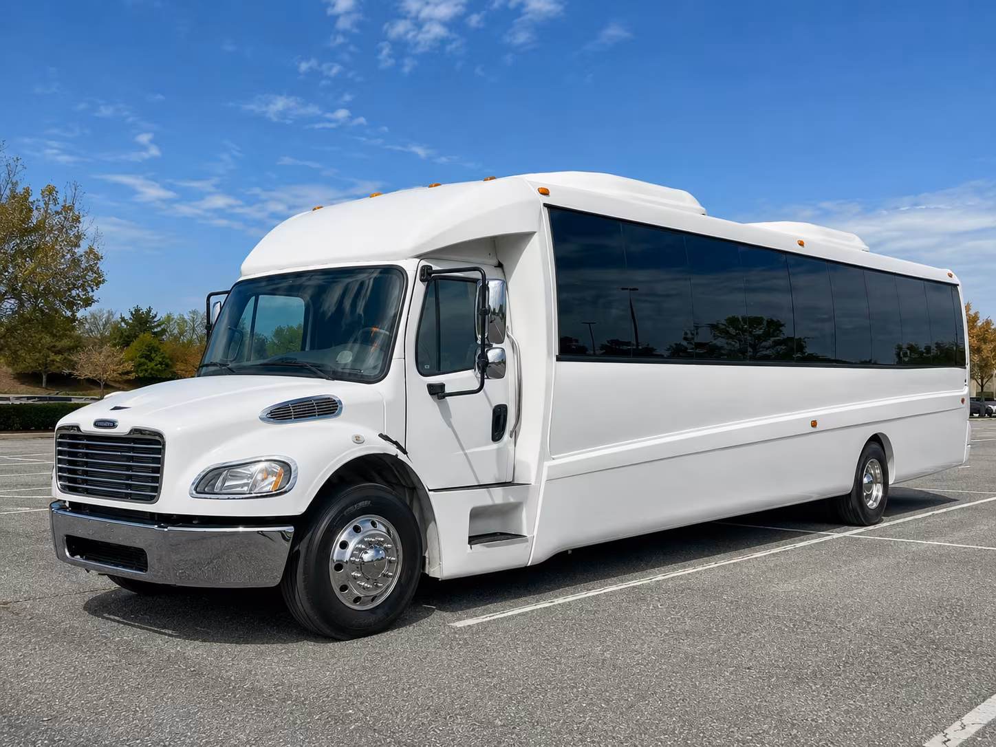 Hollywood Bachelor & Bachelorette Transportation party bus exterior