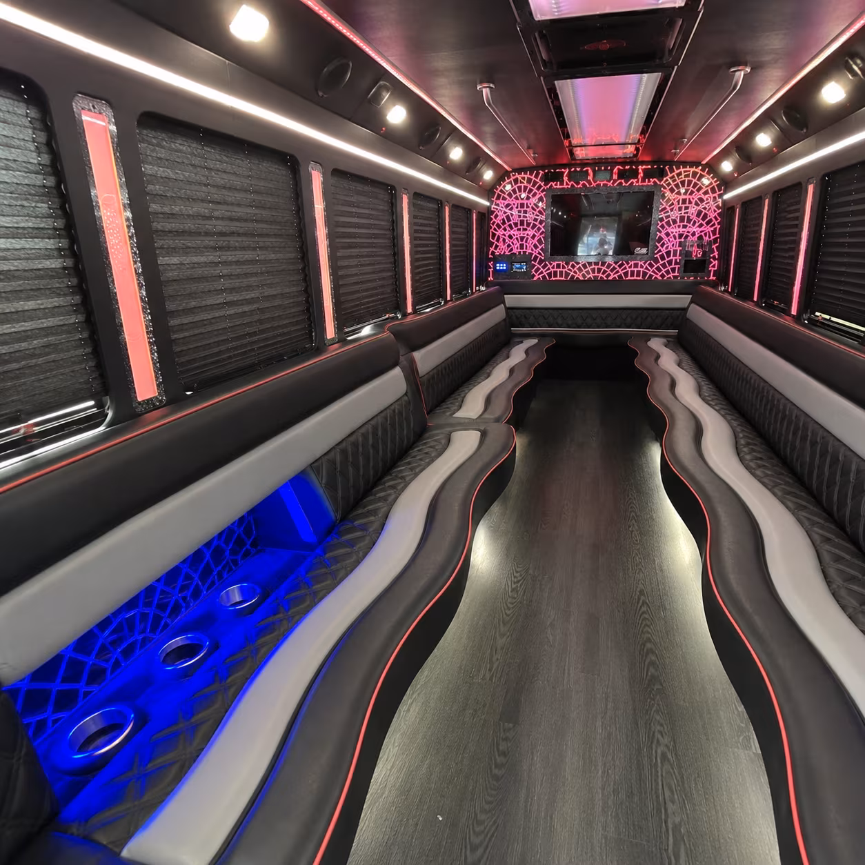 Hollywood Concert & Music Festival Transportation onboard seating