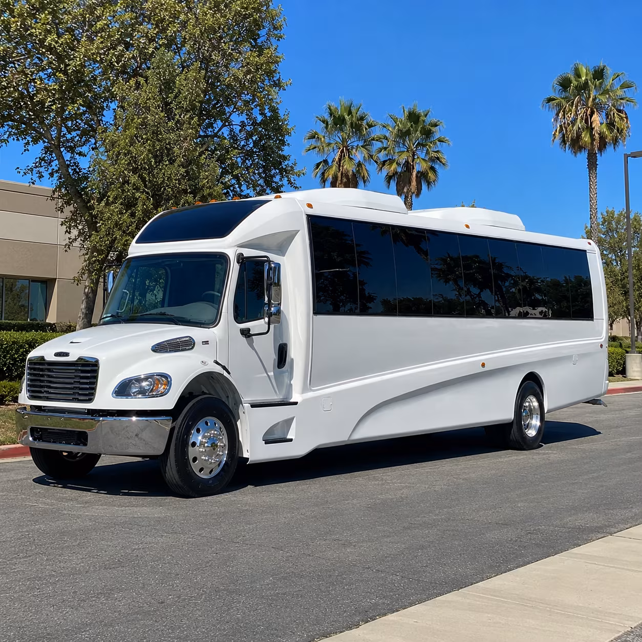 Hollywood Corporate Transportation party bus exterior