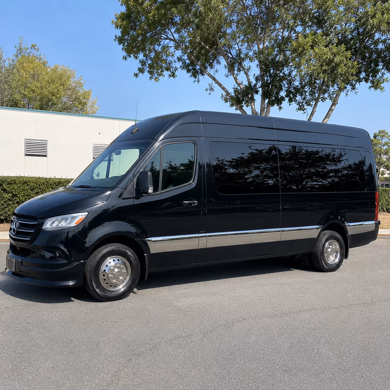 Hollywood Corporate Transportation party bus exterior