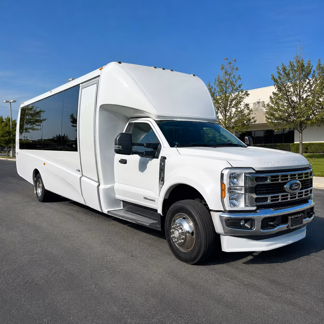 Hollywood Corporate Transportation party bus exterior