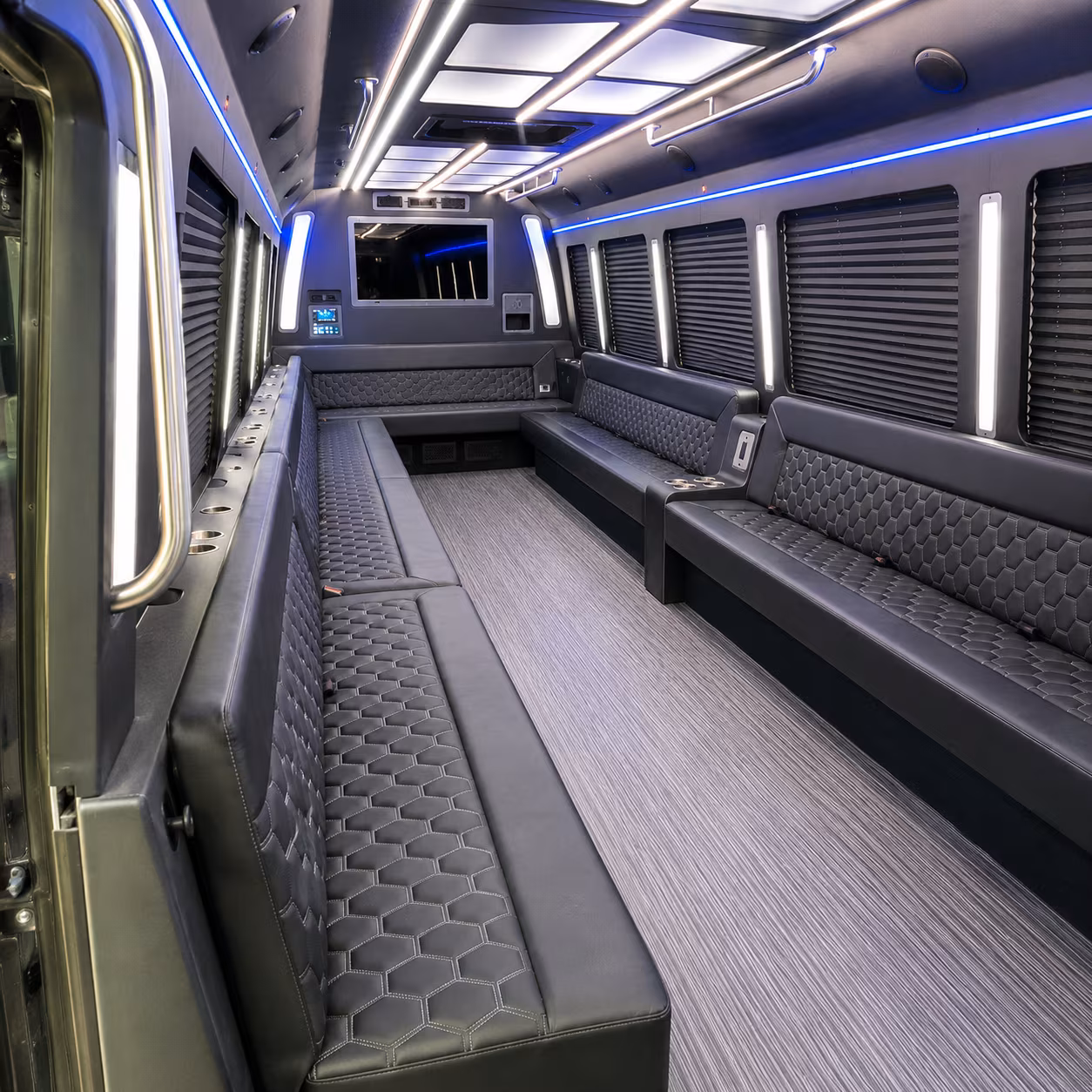 Hollywood Private Event Transportation onboard seating