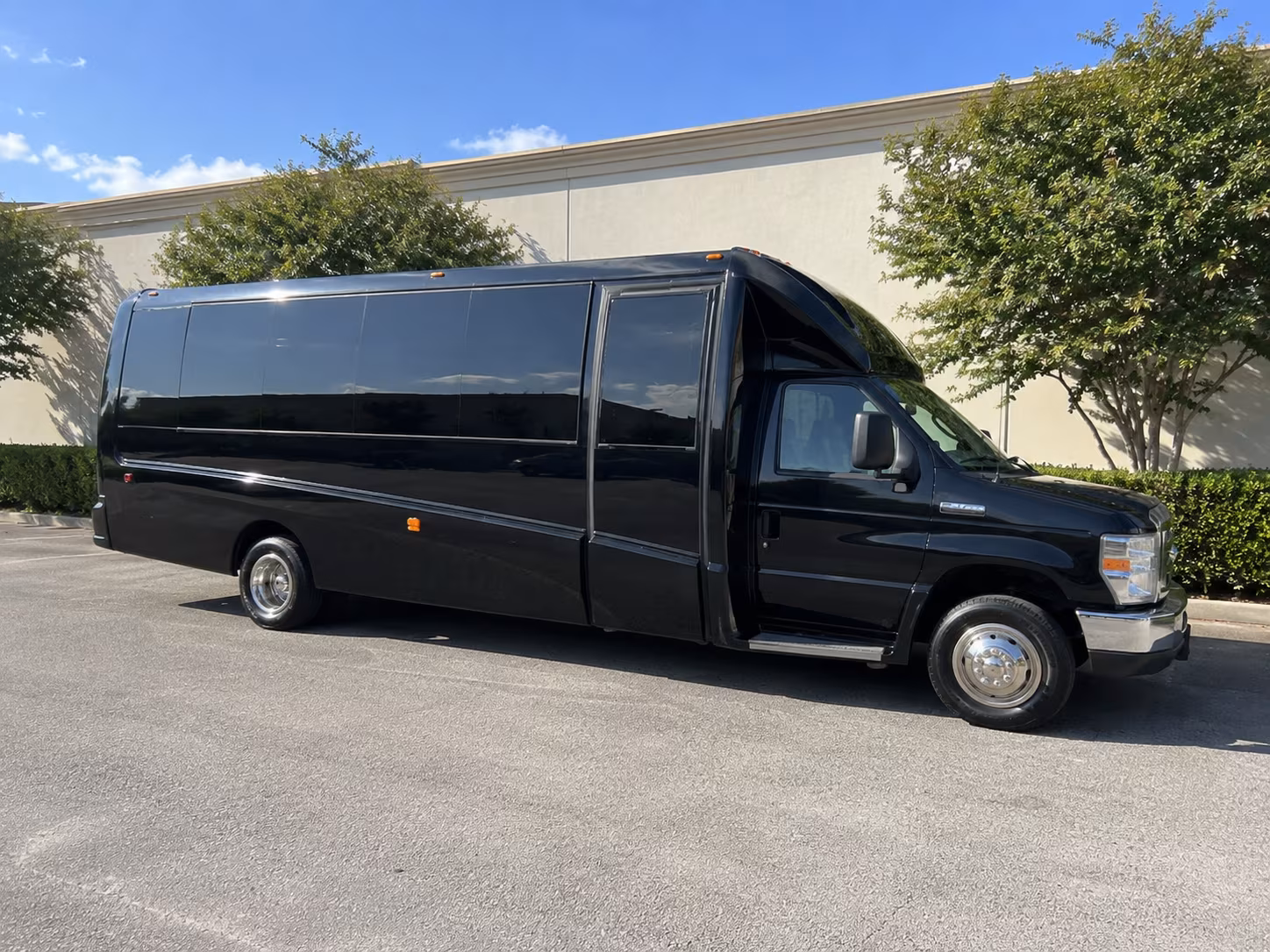 Hollywood Private Event Transportation party bus interior