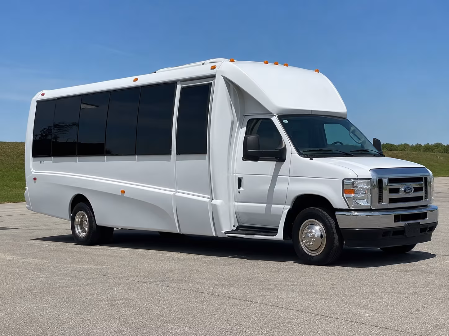 Hollywood Wedding Transportation party bus exterior