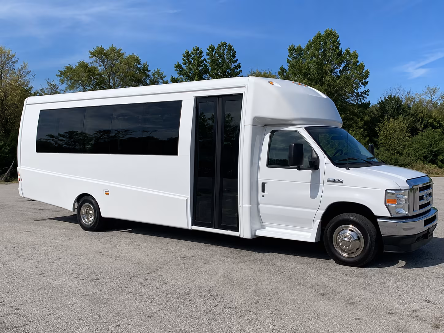 Hollywood Wedding Transportation party bus exterior