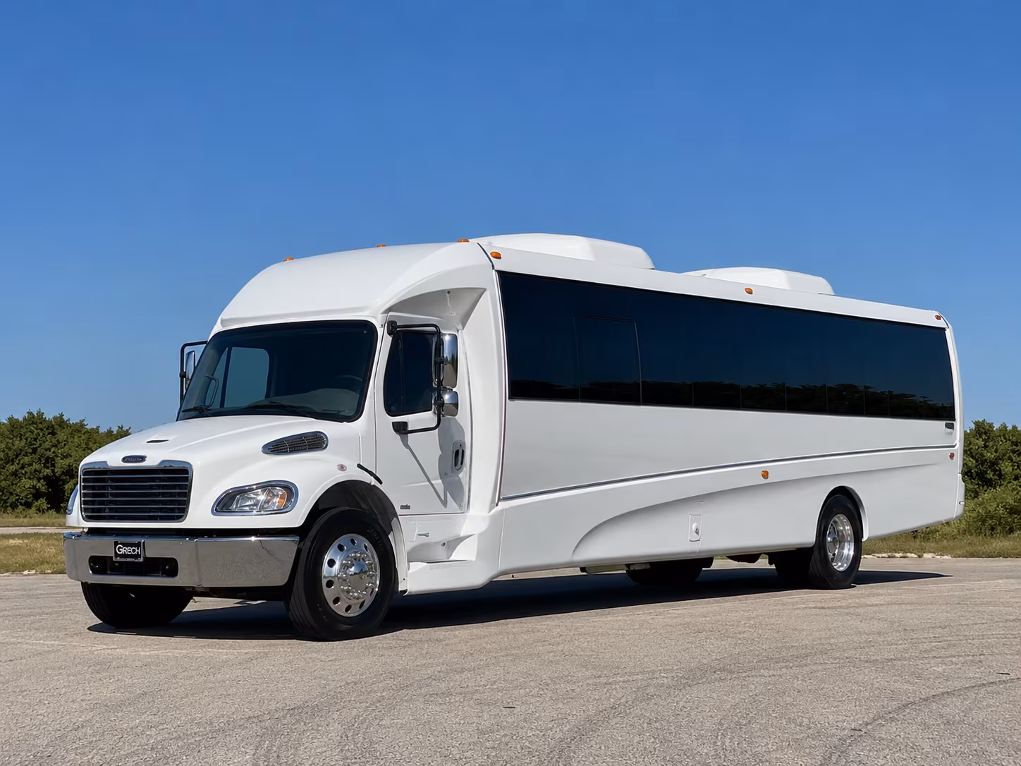 Hollywood Wedding Transportation party bus interior