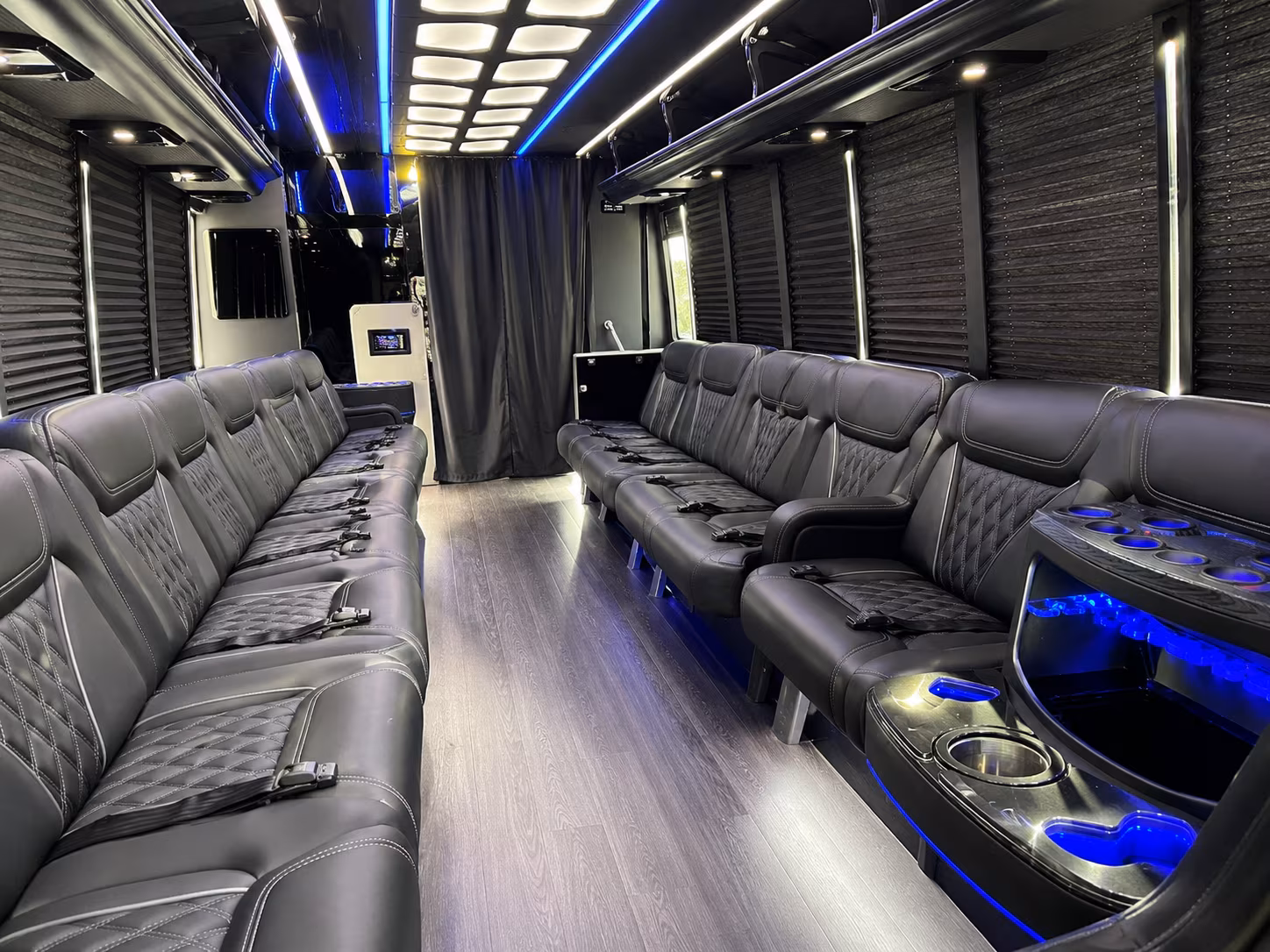 Hollywood Winery Tour & Pub Crawl Transportation party bus exterior